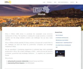 Africainmotion.nl(Africa In Motion) Screenshot