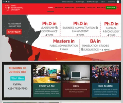 Africainternational.edu(Africainternational) Screenshot