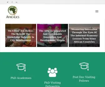 Africalics.org(AfricaLics ? AfricaLics) Screenshot