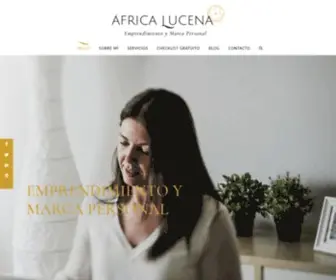 Africalucena.com(Africa Lucena) Screenshot