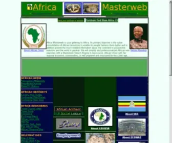 Africamasterweb.com(Africa) Screenshot