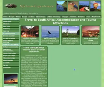 African-Experiences.com(Travel to South Africa) Screenshot