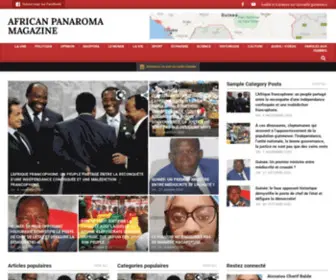 African-Panorama.com(African panaroma magazine) Screenshot