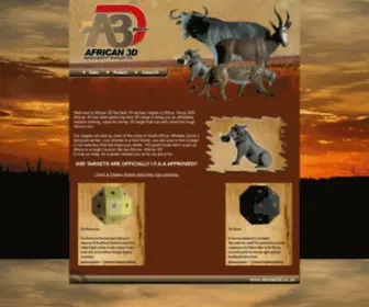 African3D.co.za(African 3D) Screenshot