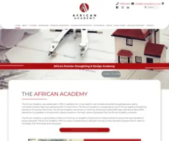 Africanacademy.co.za(Accredited draughting courses) Screenshot
