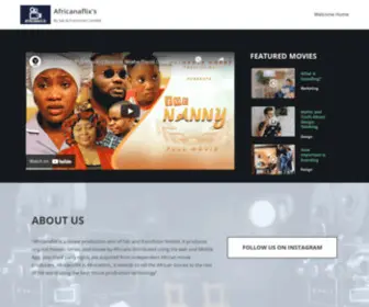 Africanaflix.com.ng(By Sdc & Franchisor Limited) Screenshot