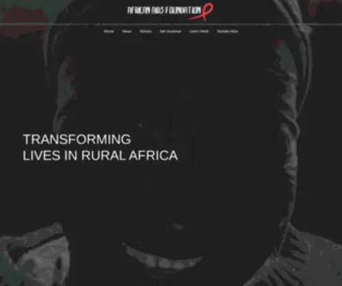 Africanaidsfoundation.org.au(Transforming lives in rural Africa) Screenshot