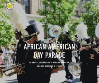 Africanamericandayparade.org(African American Day Parade) Screenshot