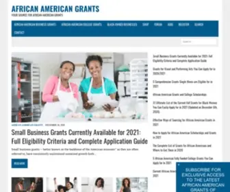 Africanamericangrants.org(African American Grants) Screenshot