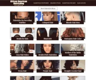 Africanamericanhairstyling.com(Hairstyle Ideas for Everyone) Screenshot