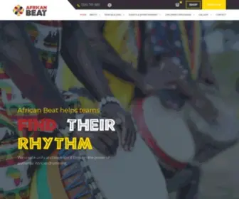 Africanbeat.com.au(African Drumming By Authentic African Musicians) Screenshot