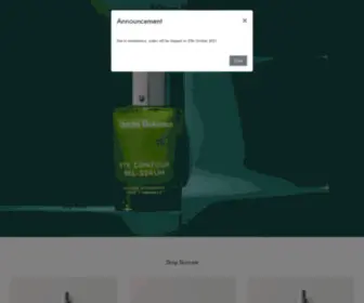 Africanbotanics.com(African Botanics) Screenshot