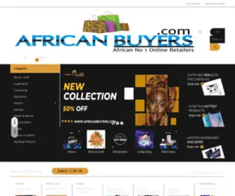 Africanbuyers.com(African Online Retail Market) Screenshot