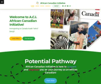 Africancanadianinitiative.ca(African Canadian Initiative) Screenshot