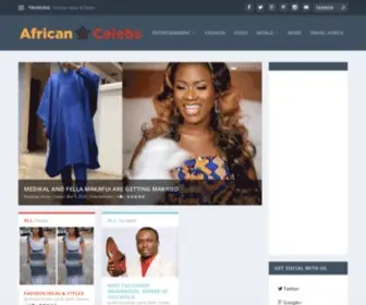Africancelebs.com(African Celebs) Screenshot