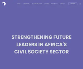 Africancivicleadership.org(African Civic Leadership Program) Screenshot