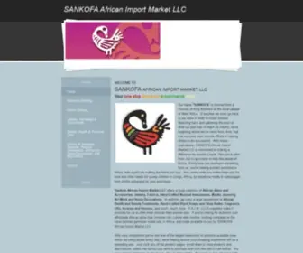 Africanclothesandimports.com(SANKOFA African Import Market LLC) Screenshot