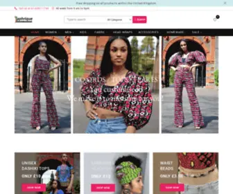 AfricanclothingStore.co.uk(African Clothing Store) Screenshot