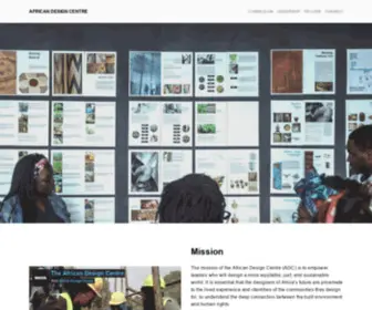 Africandesigncentre.org(African Design Centre) Screenshot