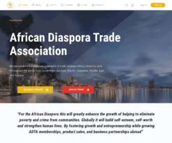 Africandiasporatrade.com(African Diaspora Trade) Screenshot