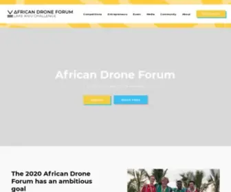 Africandroneforum.org(African Drone Forum) Screenshot