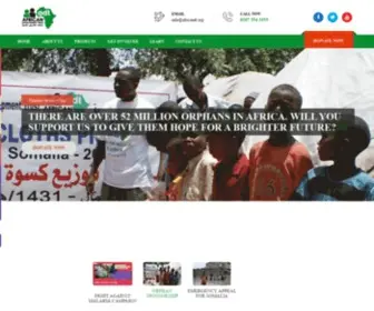 Africandt.org(Home) Screenshot