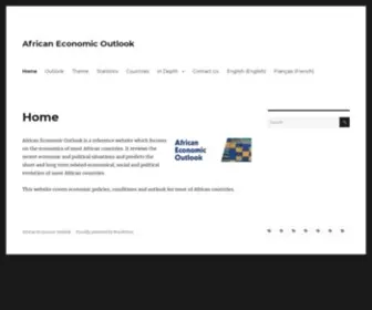 Africaneconomicoutlook.org(African Economic Outlook) Screenshot