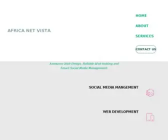 Africanetvista.com(AFRICA NET VISTA) Screenshot