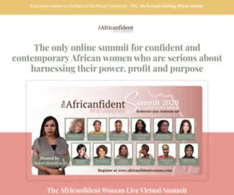 Africanfidentwoman.com(The Africanfident Woman) Screenshot