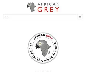 Africangrey.co(Delivering Brand Growth In Africa) Screenshot