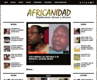 Africanidad.com(Africanidad) Screenshot