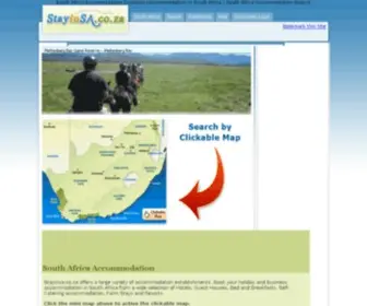 Africaninvitation.co.za(South Africa Accommodation) Screenshot