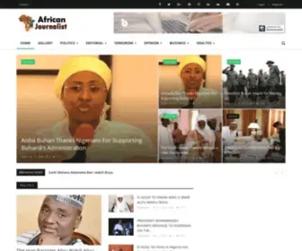 Africanjournalist.info(African Journalist) Screenshot