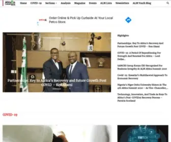 Africanleadershipmagazine.co.uk(African Leadership Magazine) Screenshot