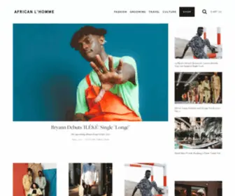 Africanlhomme.com(Men's Fashion) Screenshot