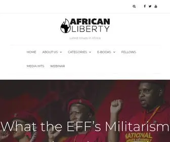 Africanliberty.org(African Liberty) Screenshot
