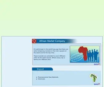 Africanmarketco.com(African Market Company) Screenshot