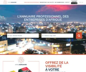 Africannuaire.com(Gabon)) Screenshot