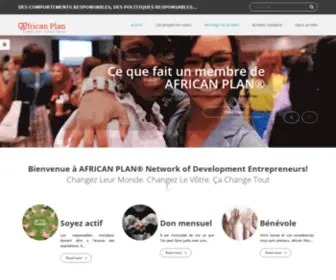 Africanplan.org(Réseau African Plan) Screenshot