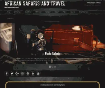 Africansafaris.travel(African Safaris) Screenshot