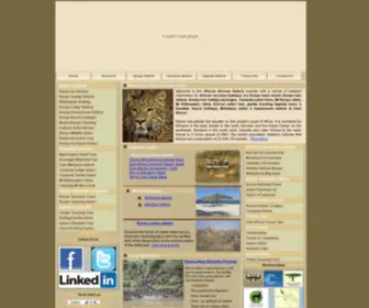 Africansermonsafaris.org(African sermon safaris) Screenshot