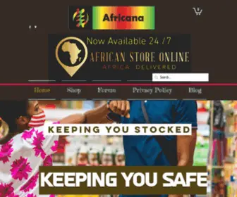 Africanshop.online(African Store) Screenshot