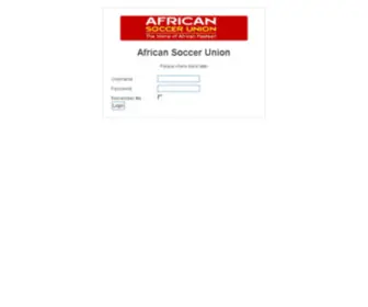 Africansoccerunion.com(African Football) Screenshot