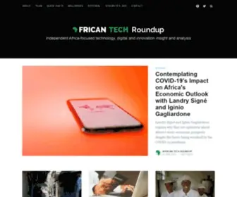 Africantechroundup.com(African Tech Roundup) Screenshot