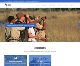 Africantravellerstours.com(AFRICAN TRAVELLERS Ltd) Screenshot