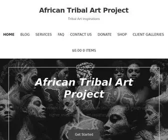 Africantribalartproject.com(Individuals whatever your company) Screenshot