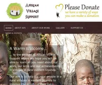 Africanvillagesupport.org.uk(Africanvillagesupport) Screenshot