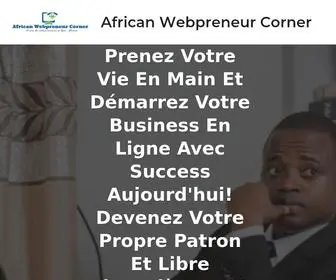 Africanwebpreneurcorner.com(African Webpreneur Corner) Screenshot