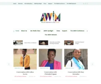 Africanwomeninmedia.com(African Women in Media) Screenshot