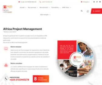 Africaprojectmanagement.com(Africa Project Management) Screenshot